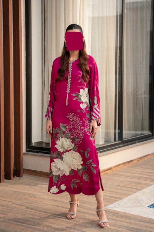 Lulusar New Pink Silk Wear -24